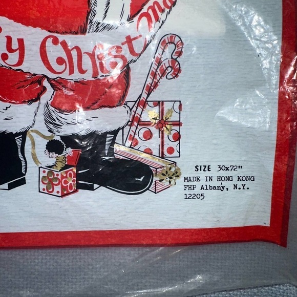 Vintage Santa Door Cover Waterproof Plastic Hong Kong - Picture 3 of 7